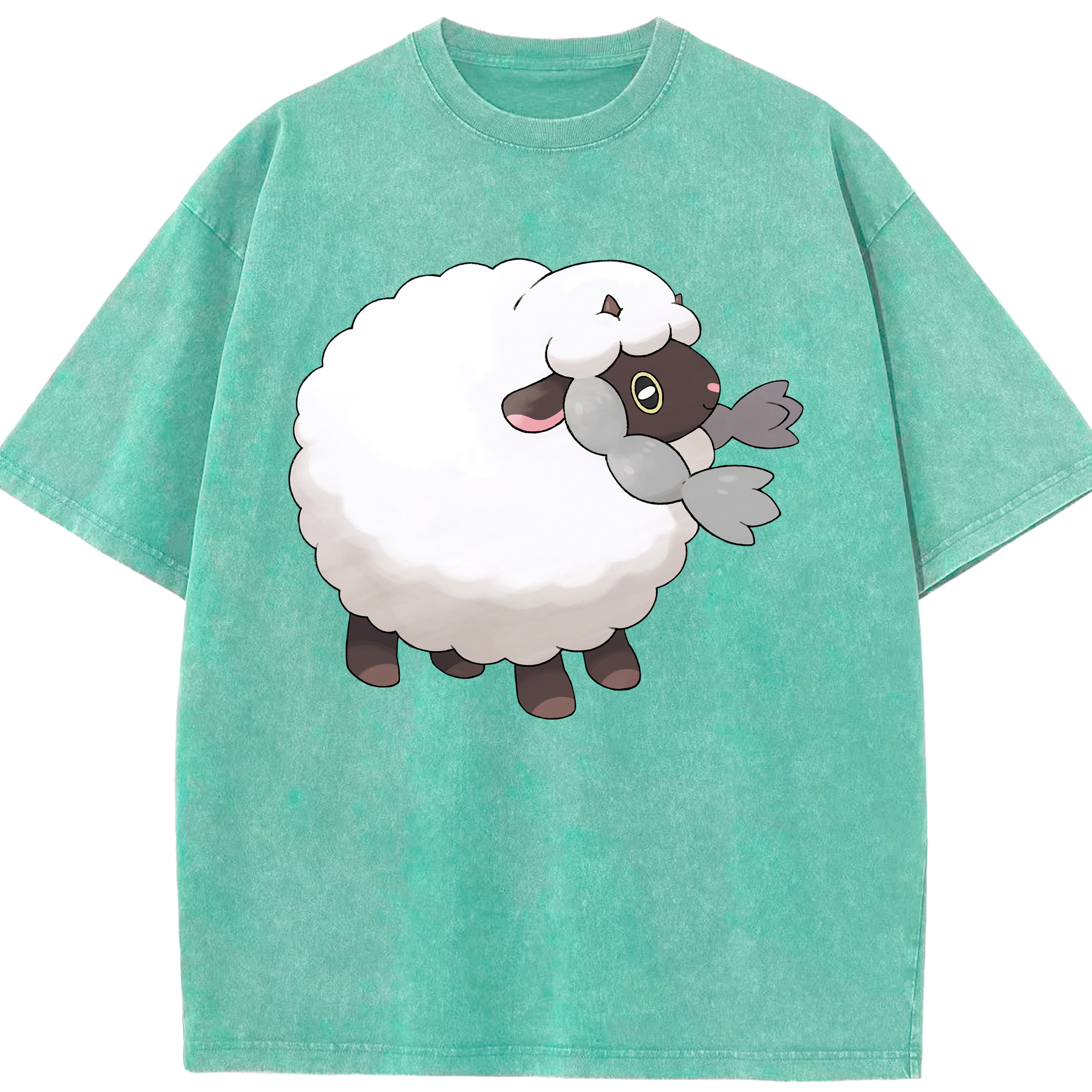 （画像用） ポケットモンスター Pokémon 綿100% ヴィンテージ風 半袖Tシャツ（フロントプリント）